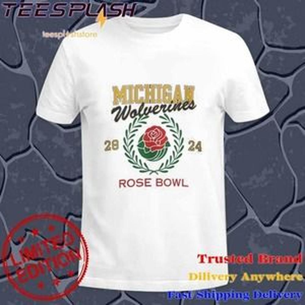 Michigan Wolverines Football Rose Bowl Vintage College 2024 TShirt